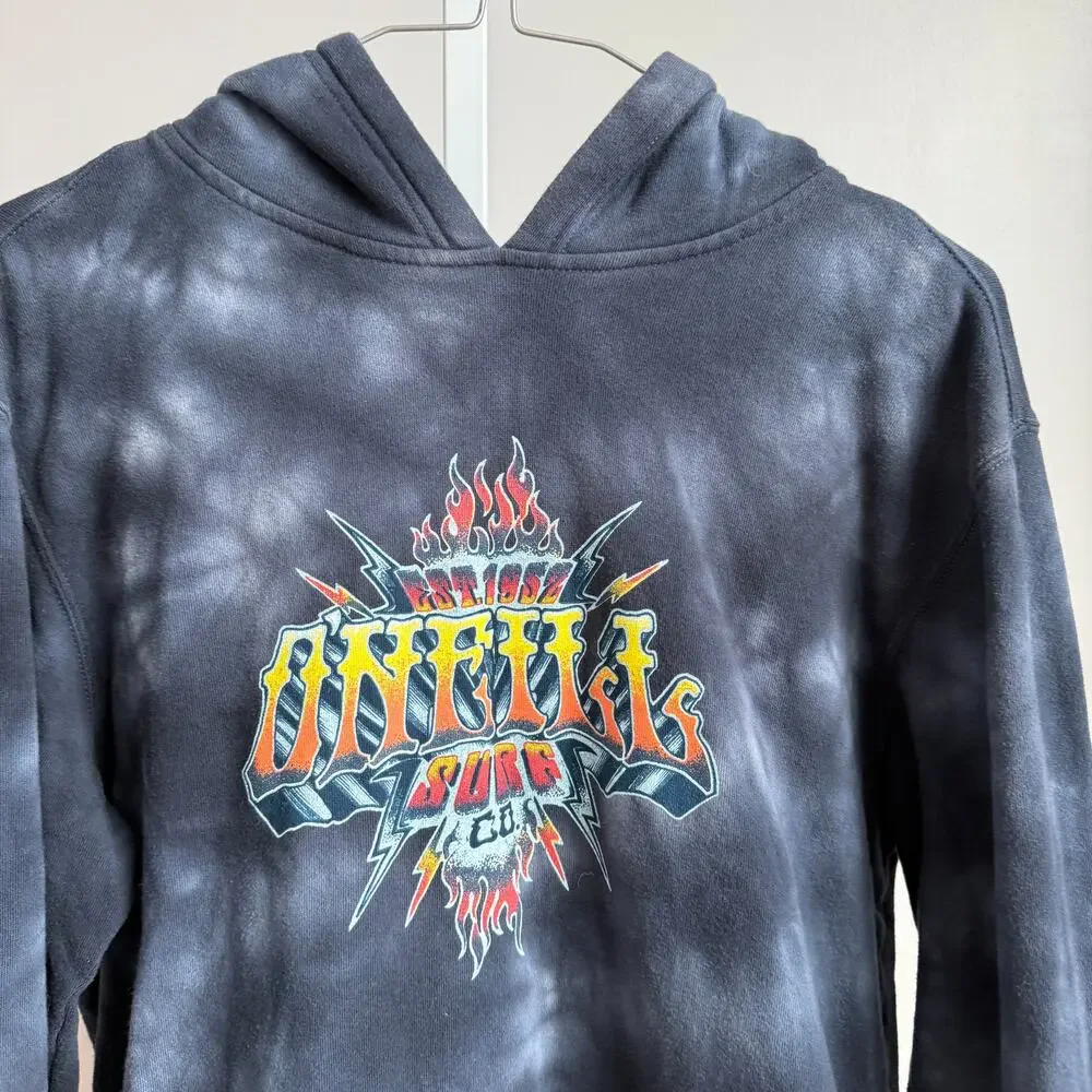O'Neill sz XL blue tie dye surf‎ hoodie